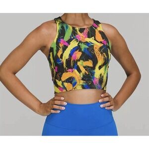 Lululemon Wunder Train Racerback Tank Top Light Support  Size 6 Yoga